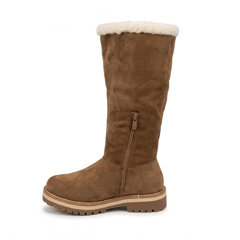 BOTA MUJER LARGA DE GAMUZA CHIPORRO  PG24319 - 3