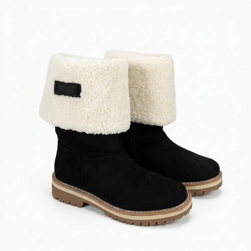 BOTA MUJER LARGA DE GAMUZA CHIPORRO  PG24319 - 4