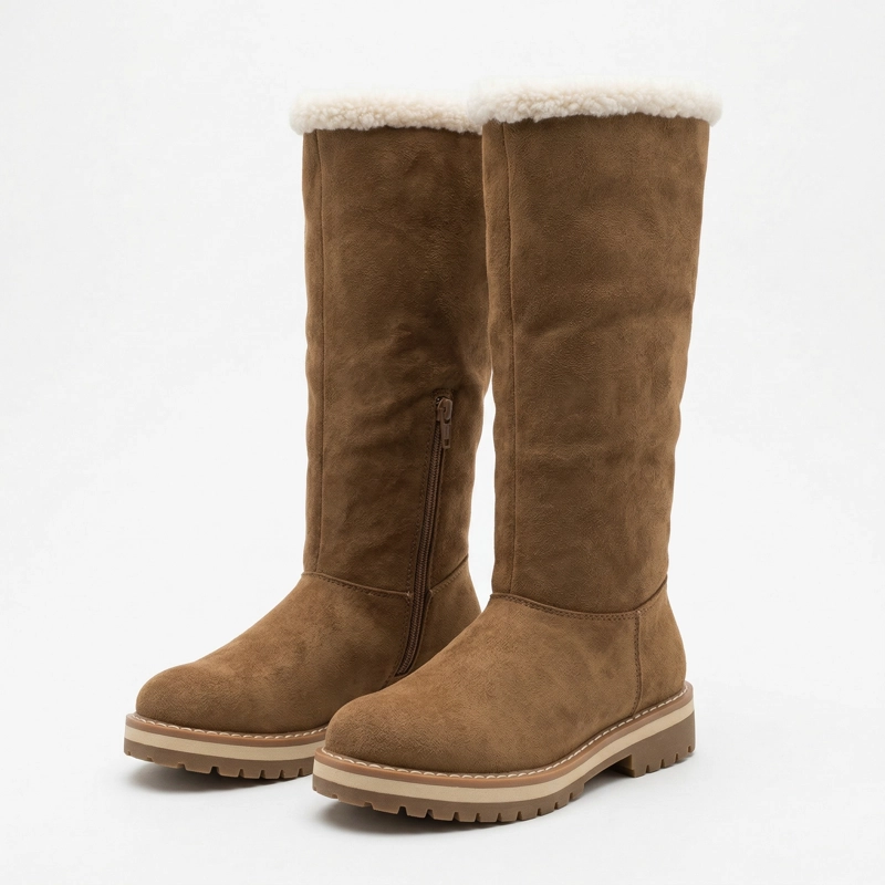 BOTA MUJER LARGA DE GAMUZA CHIPORRO  PG24319 - 6
