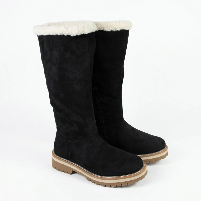 BOTA MUJER LARGA DE GAMUZA CHIPORRO  PG24319 - 6