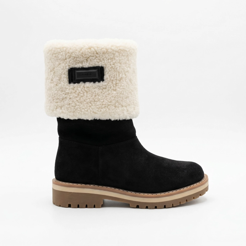 BOTA MUJER LARGA DE GAMUZA CHIPORRO  PG24319 - 7