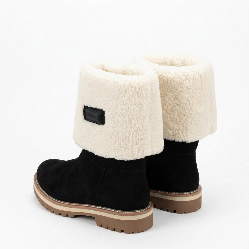 BOTA MUJER LARGA DE GAMUZA CHIPORRO  PG24319 - 8