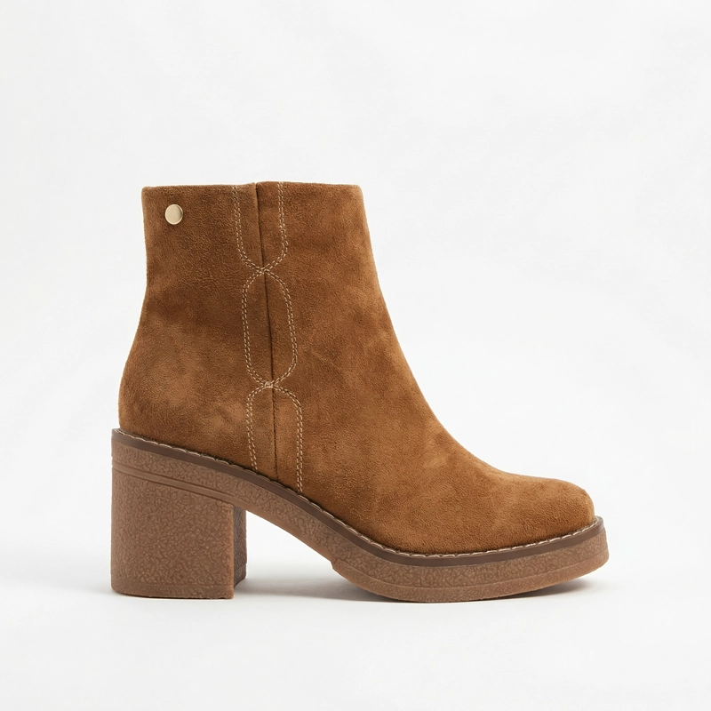 BOTIN MUJER PLATAFORMA TACO MEDIO L36 - 1