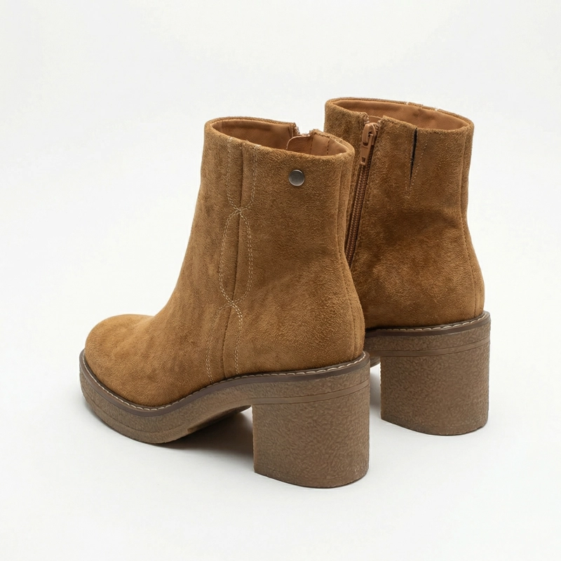 BOTIN MUJER PLATAFORMA TACO MEDIO L36 - 4