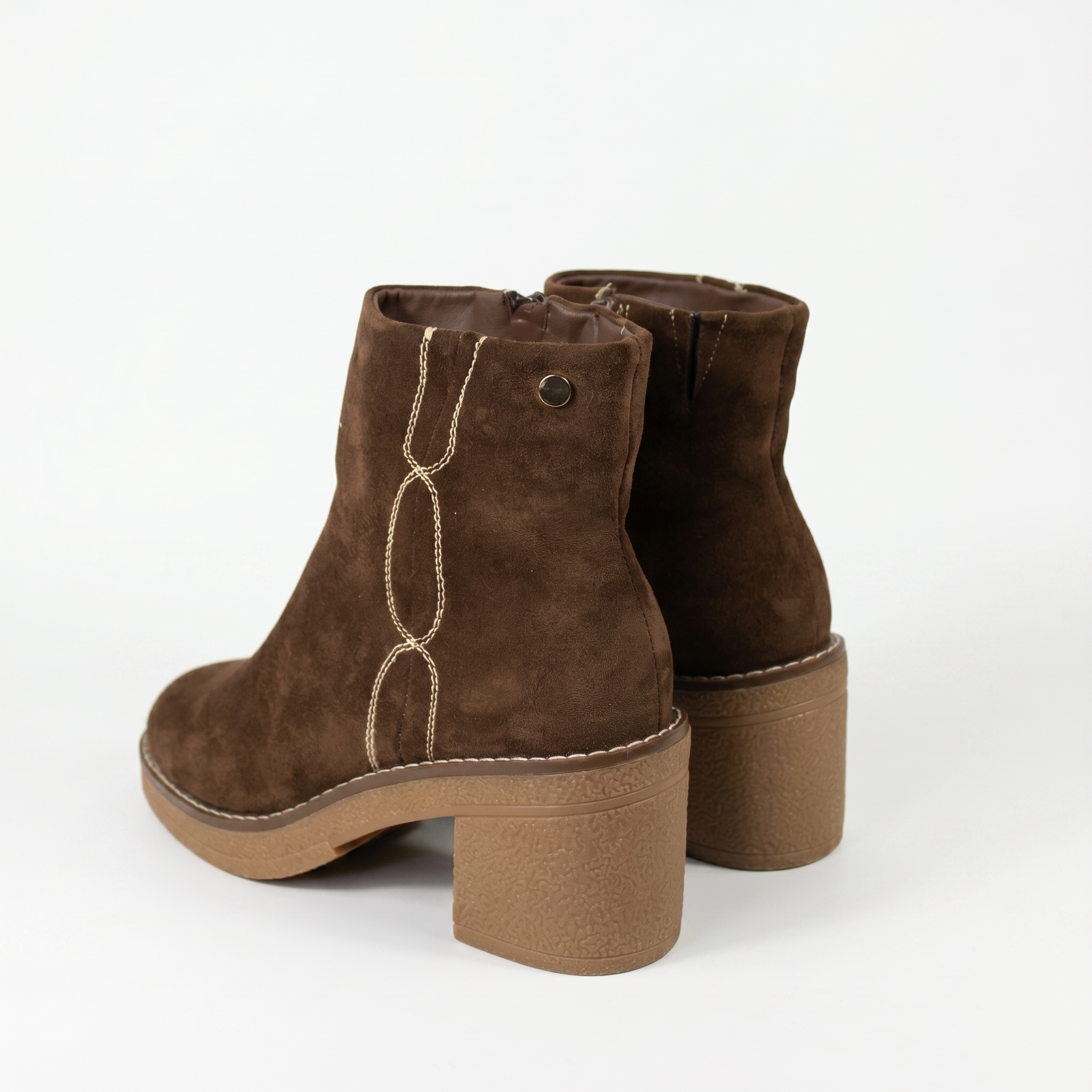 BOTIN MUJER PLATAFORMA TACO MEDIO L36 - 5