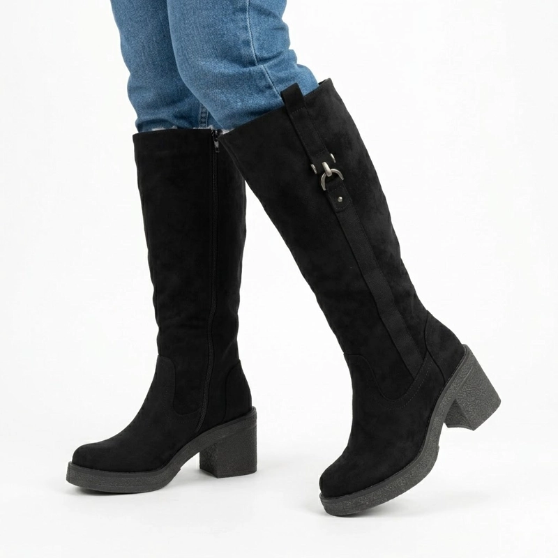 BOTA URBANA MUJER TACO CUADRADO L35 - 3