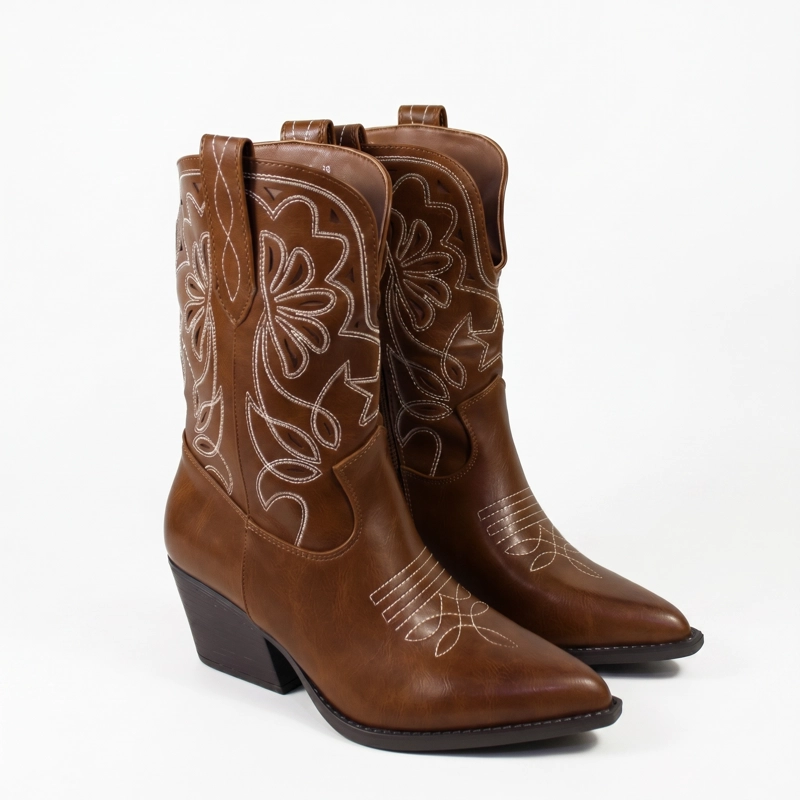 BOTIN VAQUERA MUJER CAÑA MEDIA 30T - 2