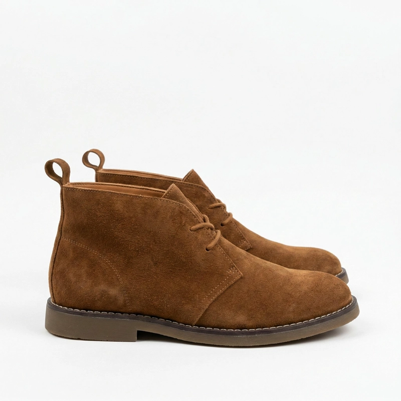 BOTIN HOMBRE ESTILO GAMUZA N21 - 5