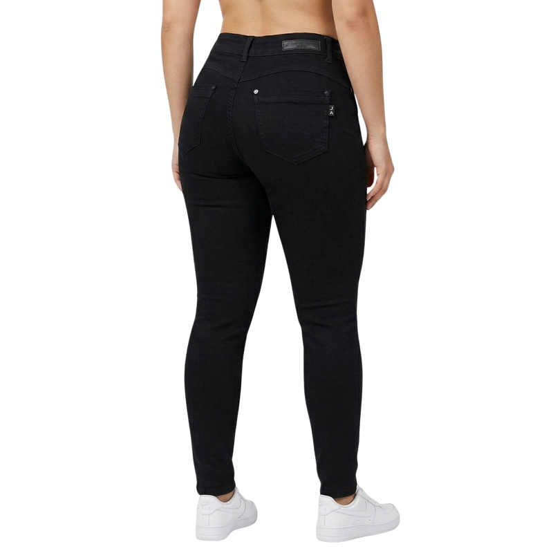 JEANS SKINNY PUSH UP TIRO ALTO - 2