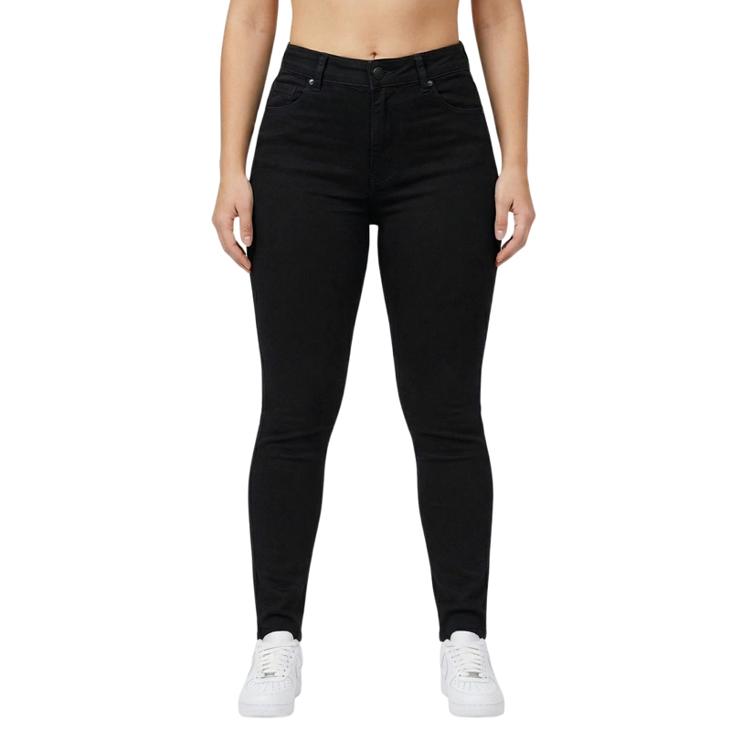JEANS SKINNY PUSH UP TIRO ALTO - 5