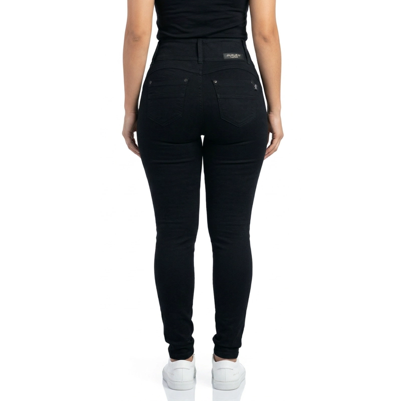 JEANS SKINNY TIRO ALTO PRETINA ALTA - 2