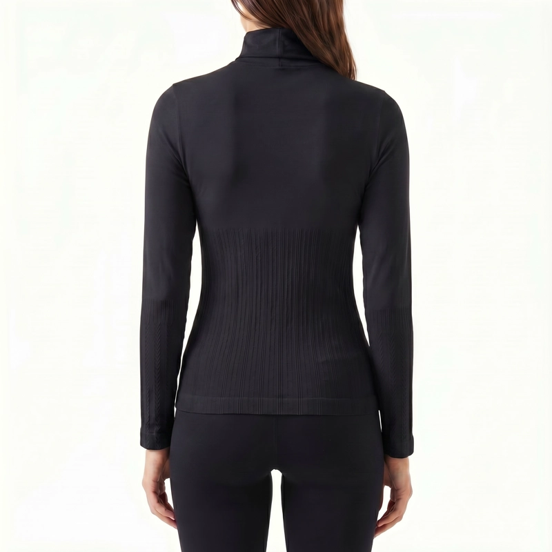 POLERA MUJER TE RMICA POLAR CUELLO ALTO VARIOS COLORES - 7