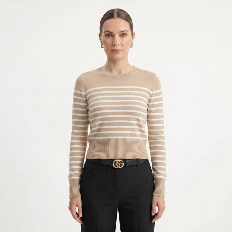 SWEATER RAYAS BASICO HILO - 1