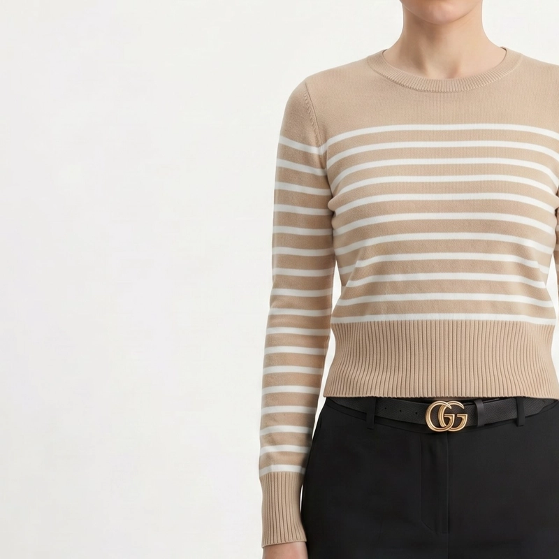 SWEATER RAYAS BASICO HILO - 2