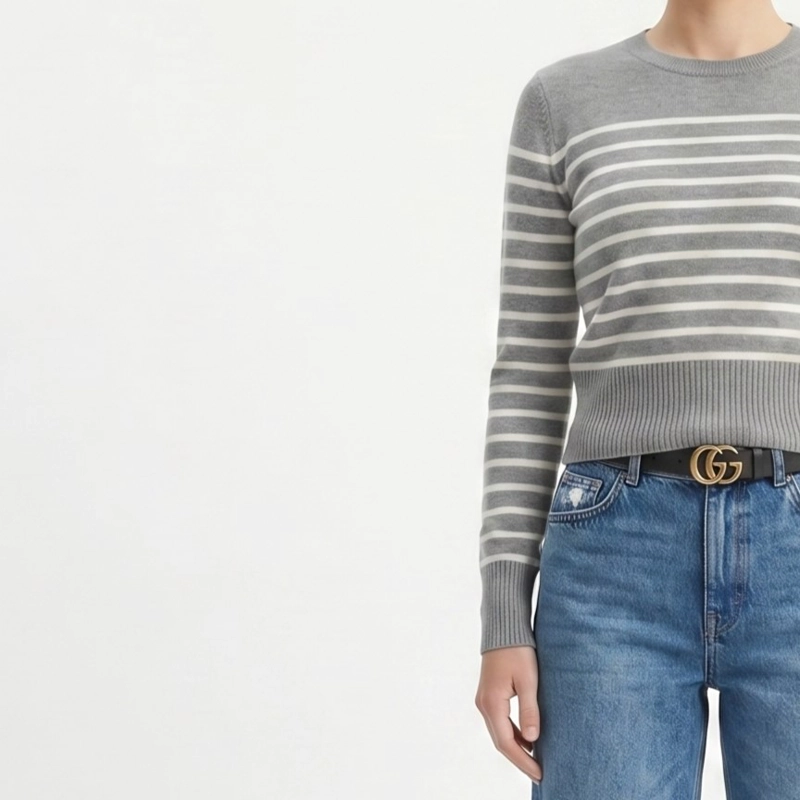 SWEATER RAYAS BASICO HILO - 2