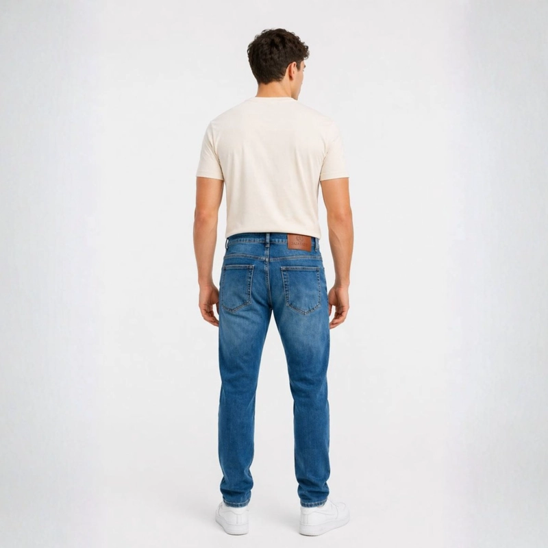 JEANS RECTO FORRADO CON POLAR - 7