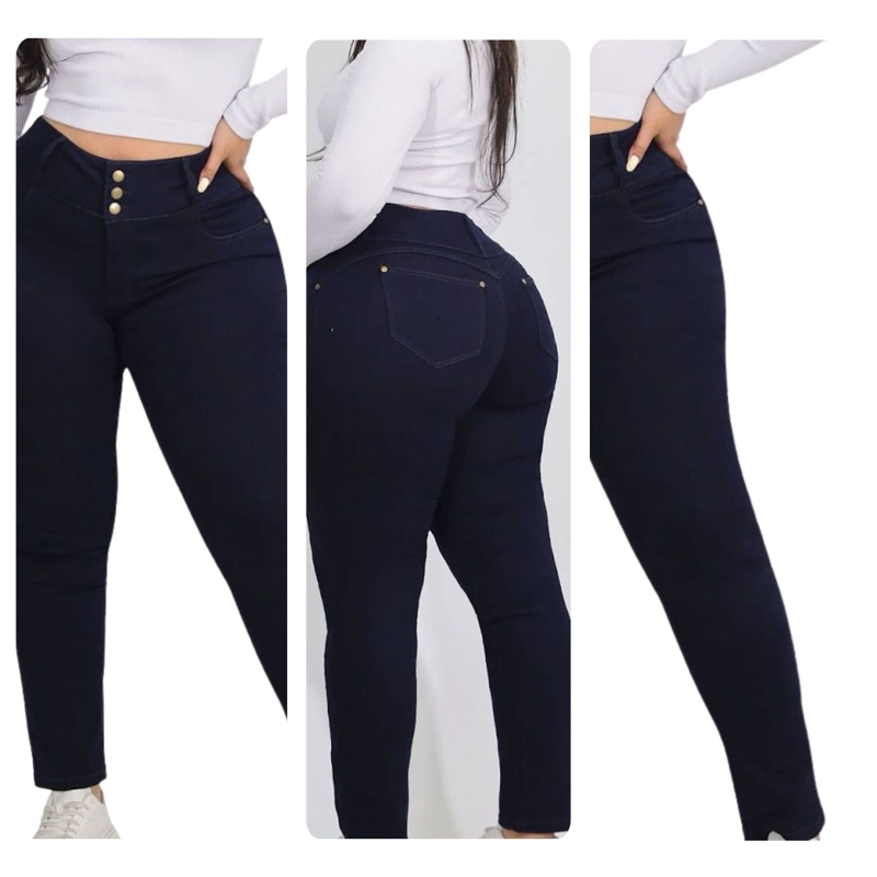 JEANS MUJER SKINNY PUSH UP J672 - 5