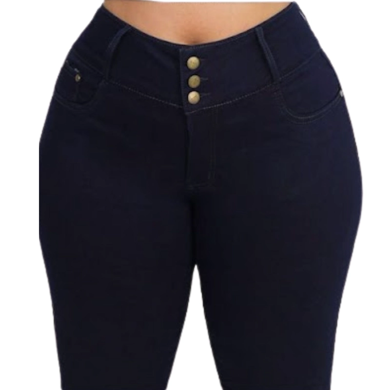 JEANS MUJER SKINNY PUSH UP J672 - 6
