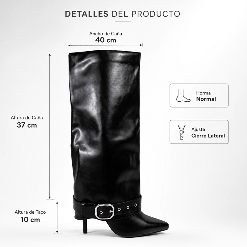 BOTA TACO AGUJA PUNTIAGUDA HERIEL 2692 - 7