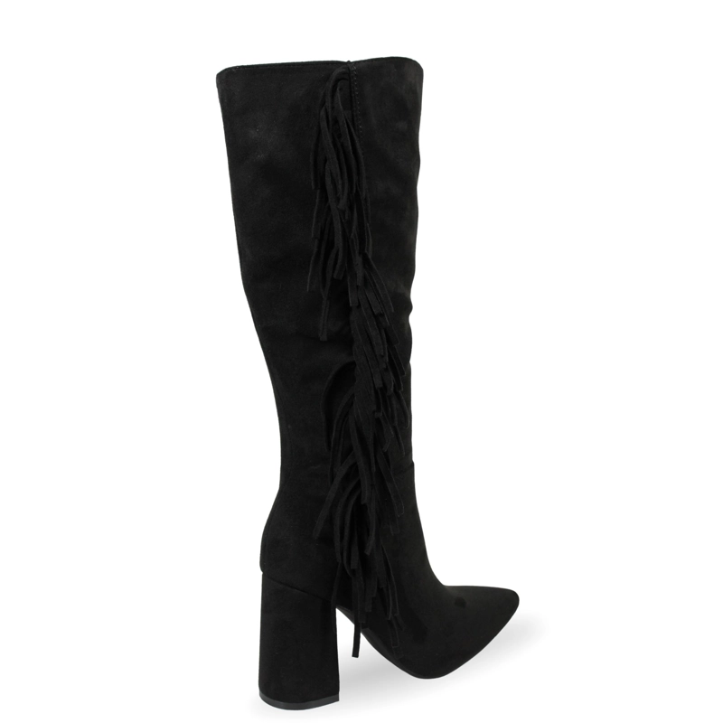 BOTAS DE GAMUZA CON FLECOS PG5318 - 4
