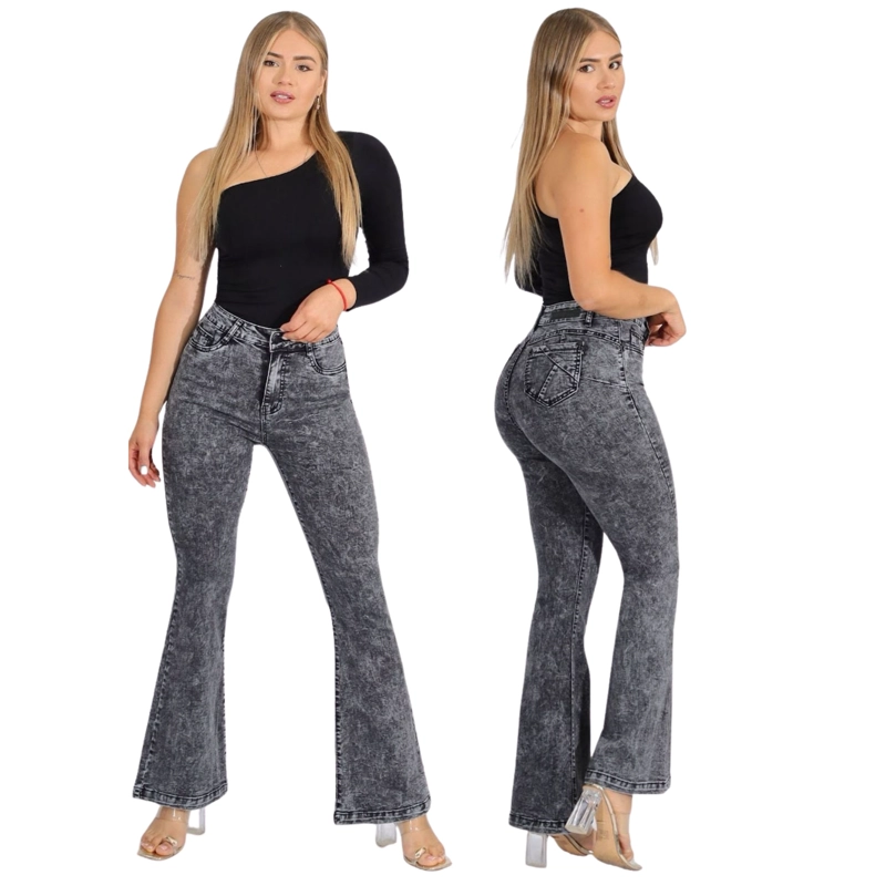JEANS FLARE J9122 - 3