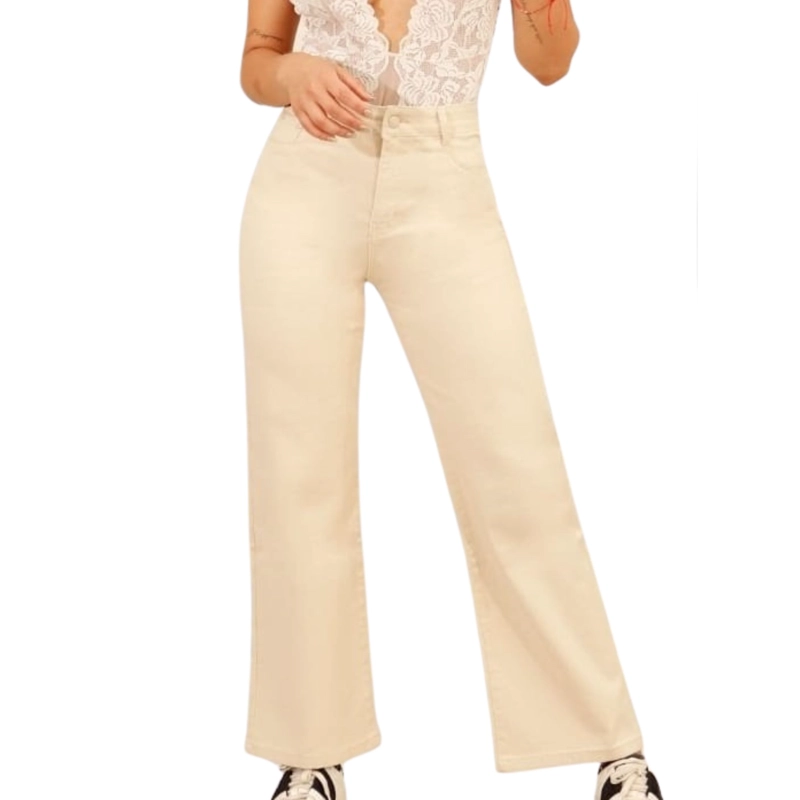 JEANS PALAZZO TIRO ALTO J9831 - 1
