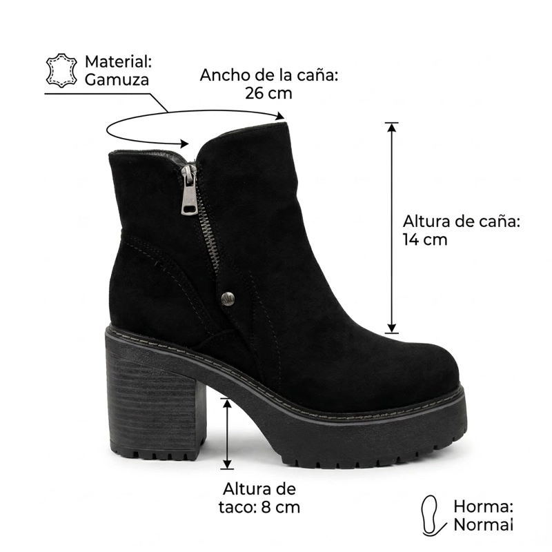 BOTIN PLATAFORMA MODERNO PG23071 - 7
