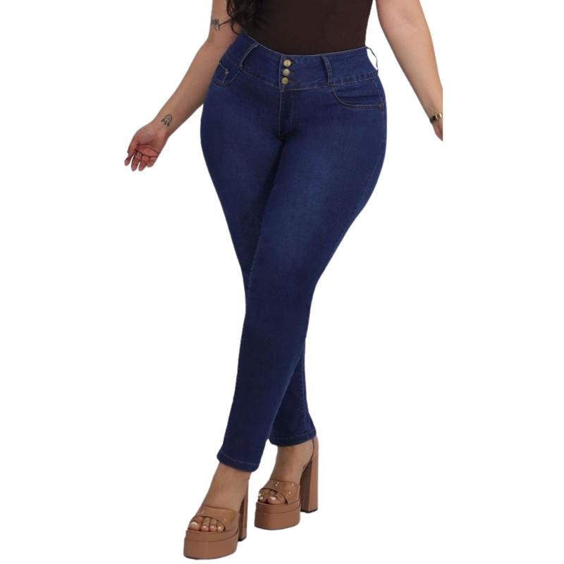 JEANS PITILLO TIRO ALTO J673 - 1