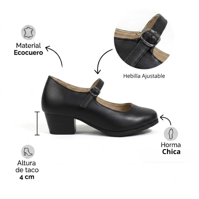 ZAPATO CUECA MATTE TALLA 30-35 - 8