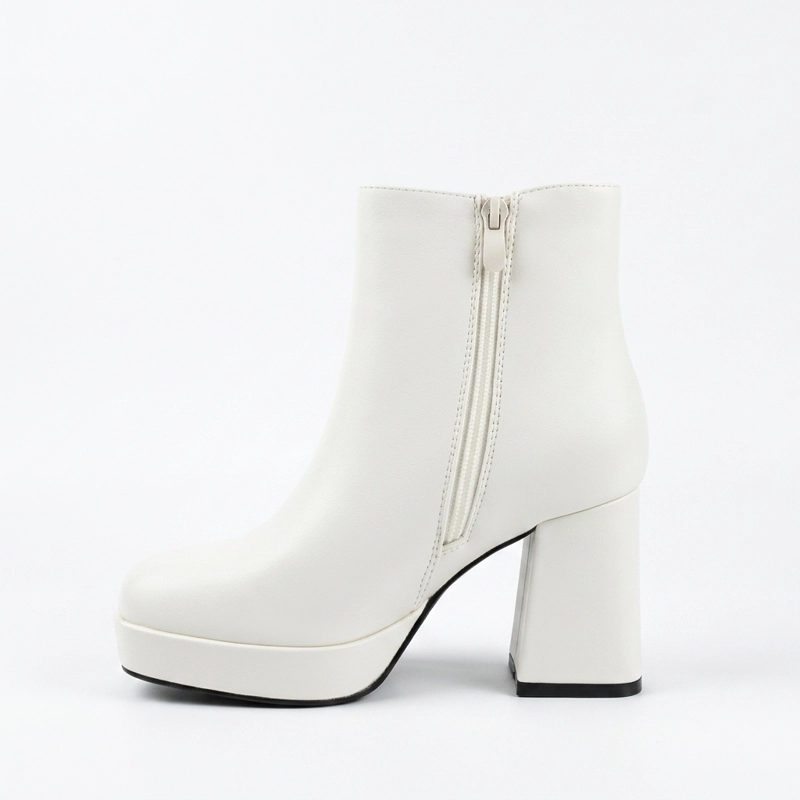 BOTIN ECOCUERO TACO CUADRADO Y PLATAFORMA Y885 - 4