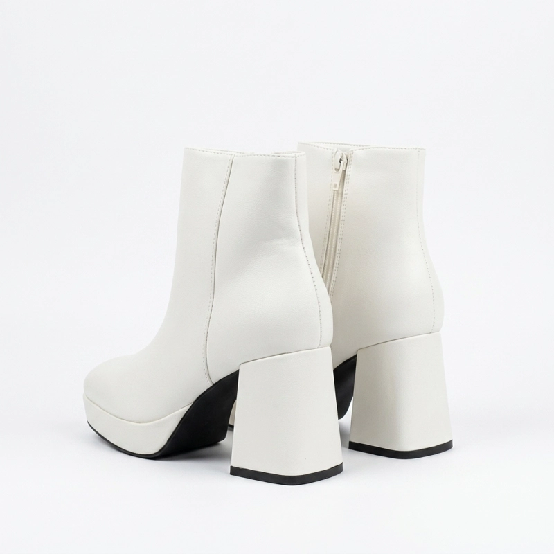 BOTIN ECOCUERO TACO CUADRADO Y PLATAFORMA Y885 - 7