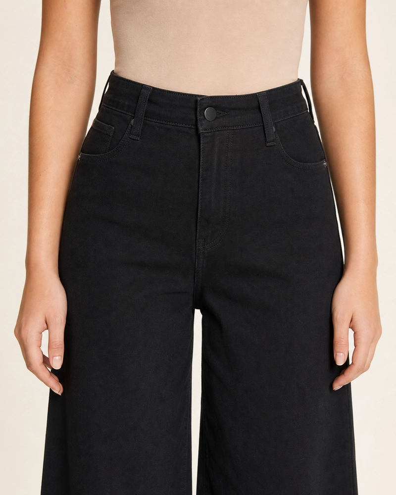 JEANS FULL WIDE LEG PUSH UP J9297 - 3