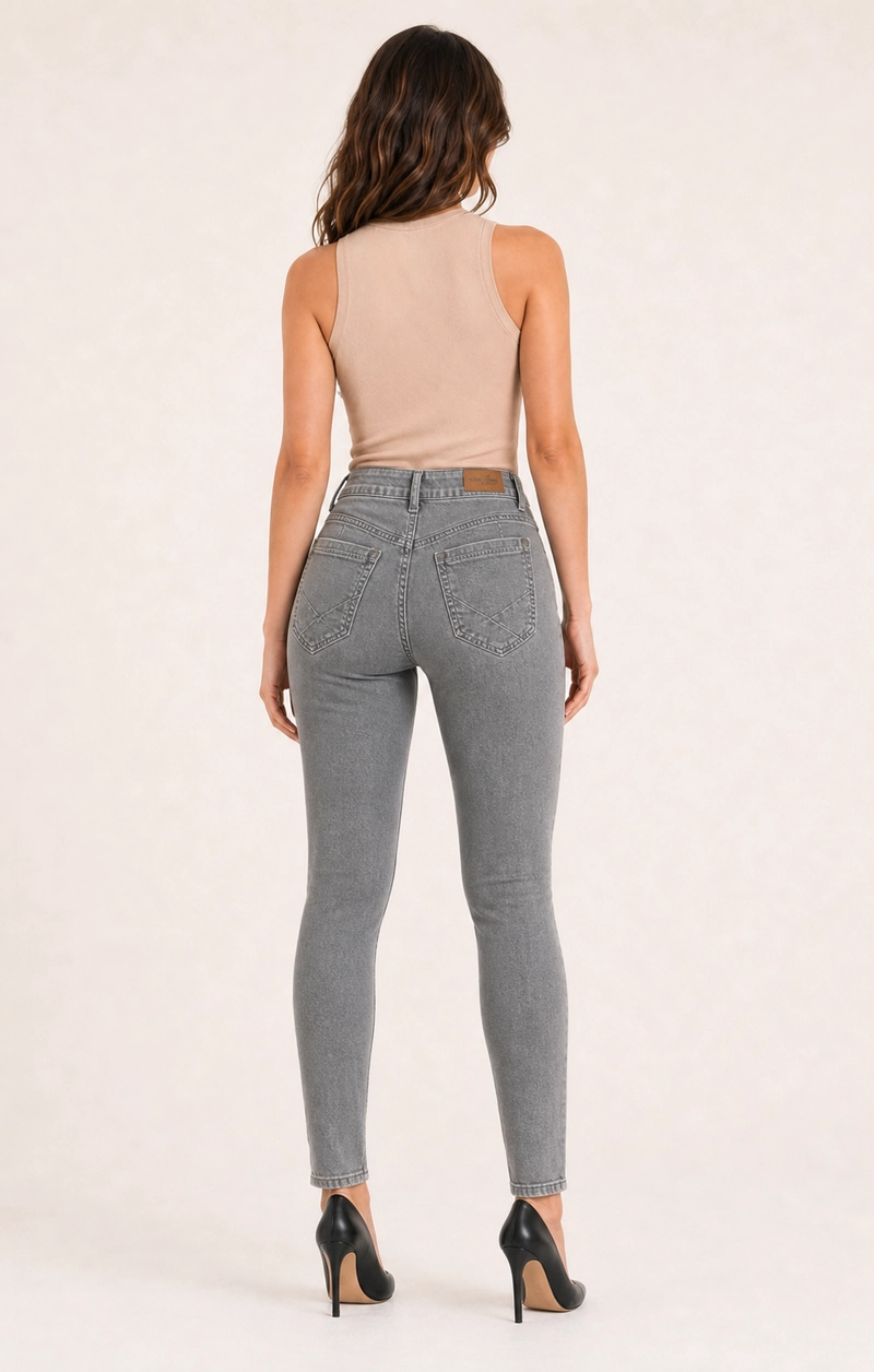 JEANS PITILLO TIRO ALTO J9272 - 2