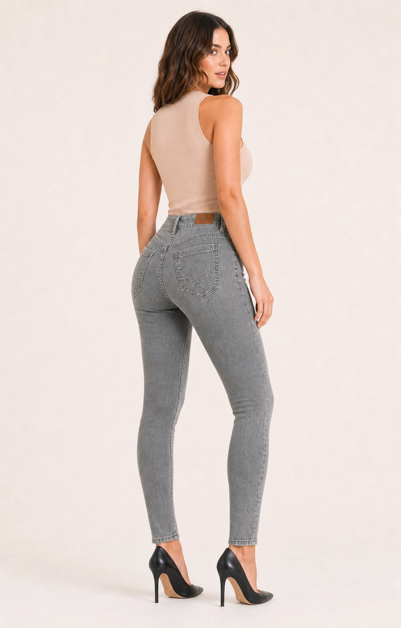 JEANS PITILLO TIRO ALTO J9272 - 4
