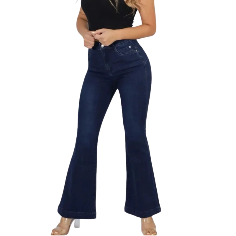 JEANS FLARE J9185 TIRO ALTO - 1