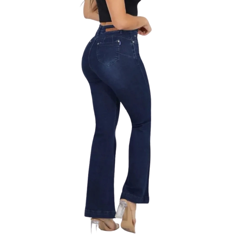 JEANS FLARE J9185 TIRO ALTO - 5