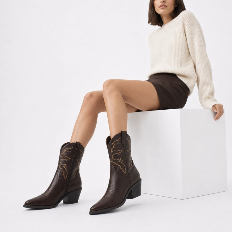 BOTIN VAQUERO TEXANO TACO CONO - 7
