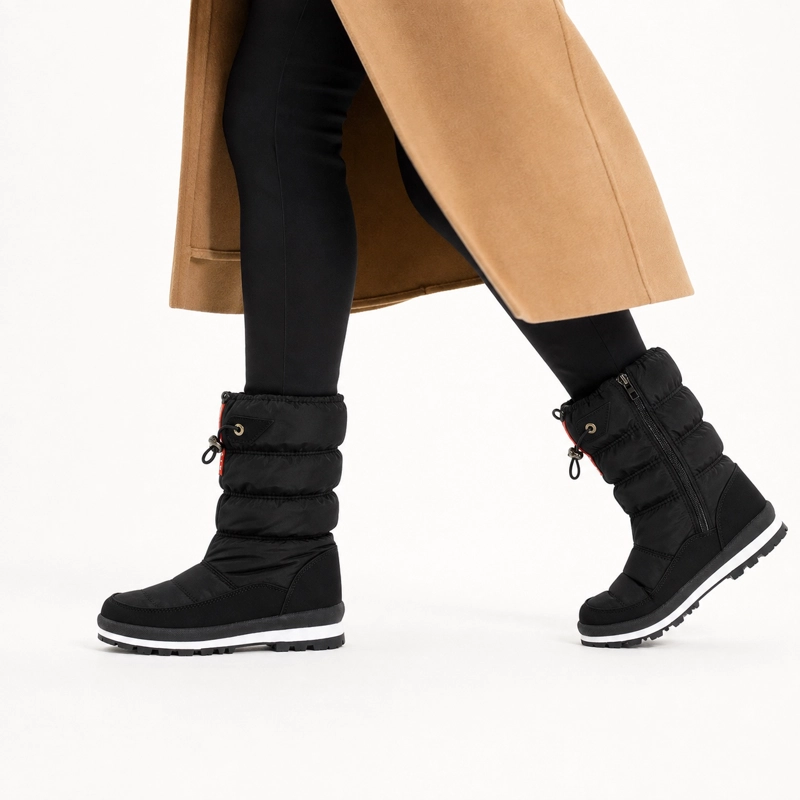 BOTA IMPERMEABLE DE NIEVE FORRADA POLAR - 2