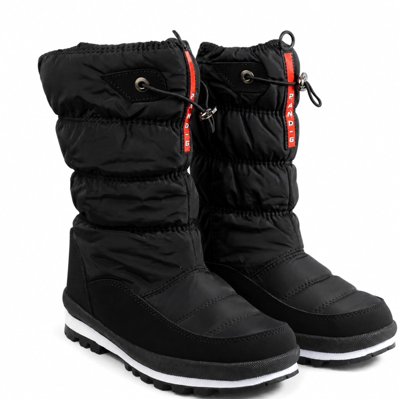 BOTA IMPERMEABLE DE NIEVE FORRADA POLAR - 3