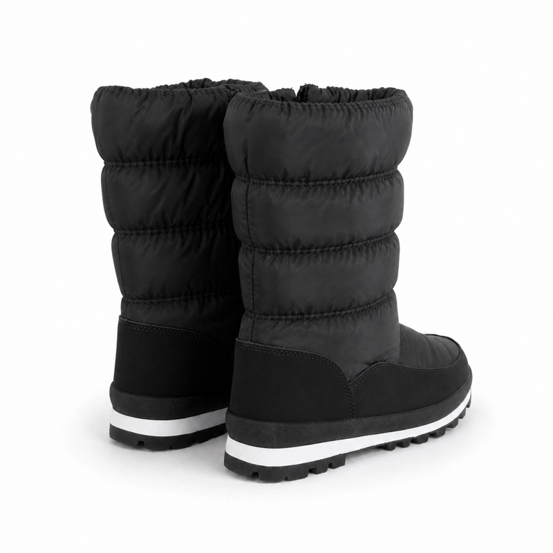 BOTA IMPERMEABLE DE NIEVE FORRADA POLAR - 5