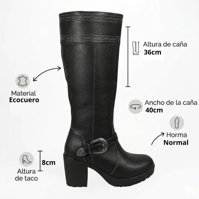 BOTA CAÑA ALTA CASUAL 2516 - 8