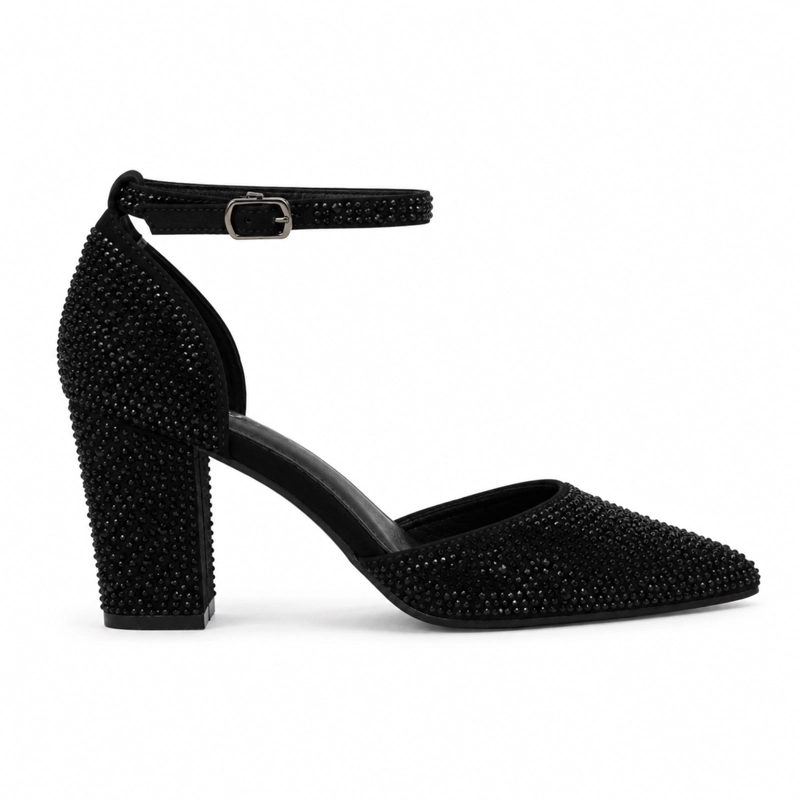 SANDALIA ELEGANTE TACON CUADRADO 5271 - 1