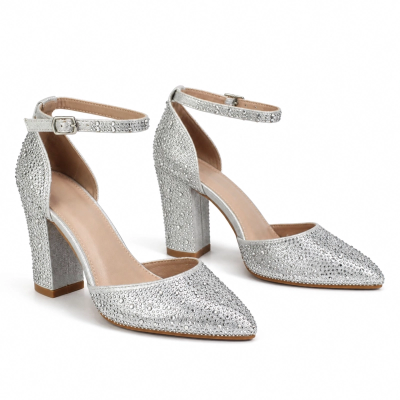 SANDALIA ELEGANTE TACON CUADRADO 5271 - 2