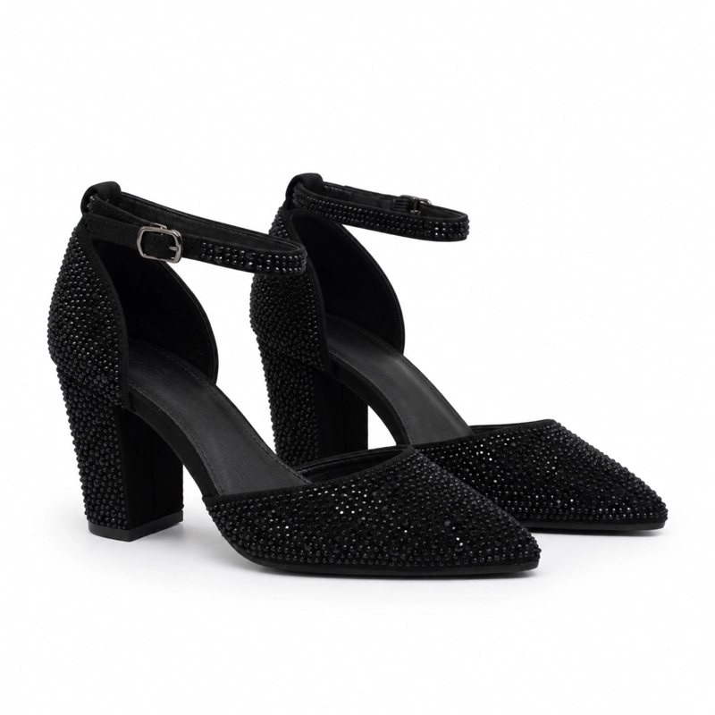 SANDALIA ELEGANTE TACON CUADRADO 5271 - 2
