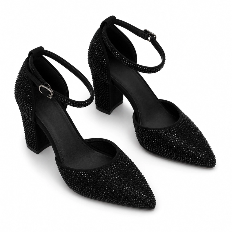 SANDALIA ELEGANTE TACON CUADRADO 5271 - 4