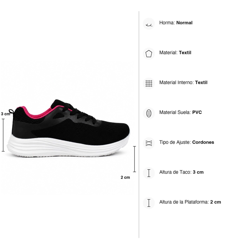 ZAPATILLA CASUAL DEPORTIVA COMFY TEXTIL 711 - 8