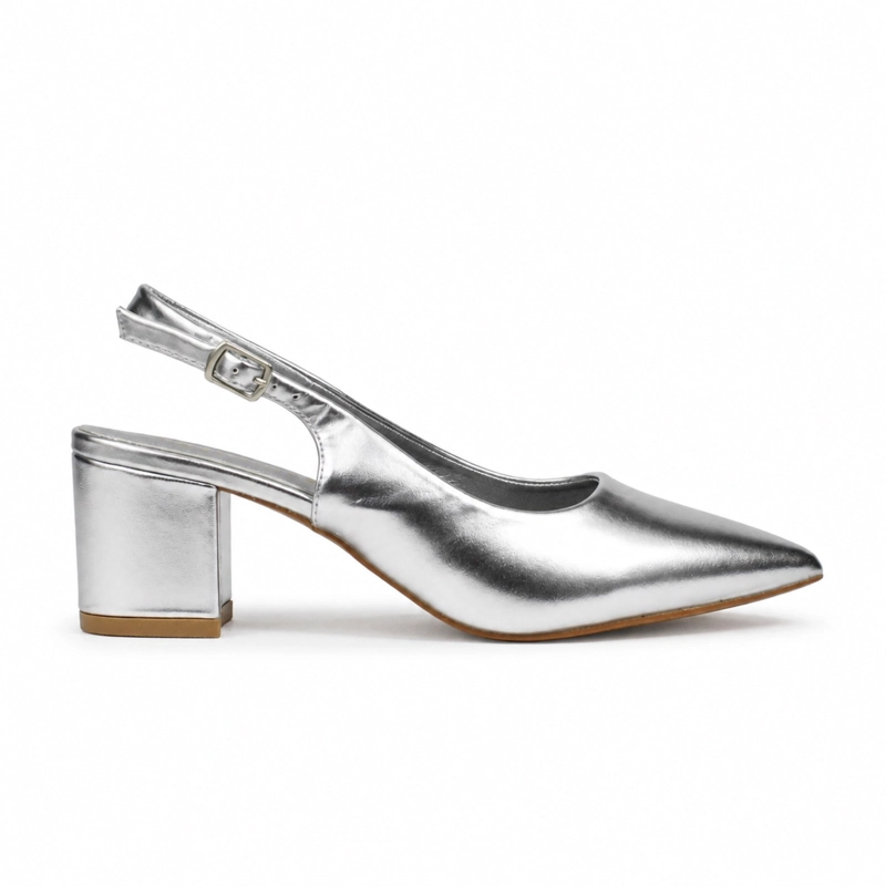 SANDALIA STILETTO CHAROL TACO CUADRADO HL03 - 1