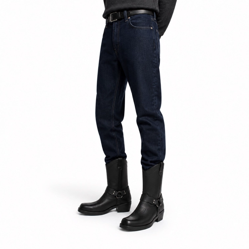 BOTIN VAQUERO ECOCUERO TACO 5CM - 3