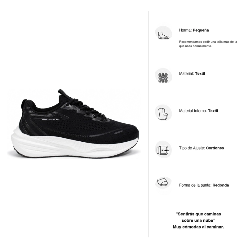 ZAPATILLA DEPORTIVA PG6113 TEXTIL CON CORDONES - 9