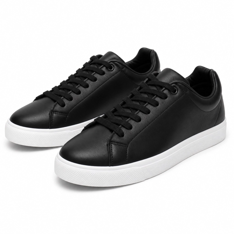 ZAPATILLA URBANA ECOCUERO CORDONES - 3